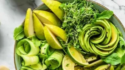Cara Membuat Fresh Green Salad