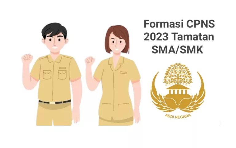 Tersedia ribuan posisi CPNS buat lulusan SMA dan SMK