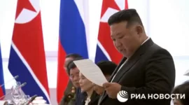 Kim Jong-Un dapat banyak hadiah dari Putin saat berkunjung ke Rusia | Twitter/@REVMAXXING