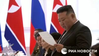 Kim Jong-Un dapat banyak hadiah dari Putin